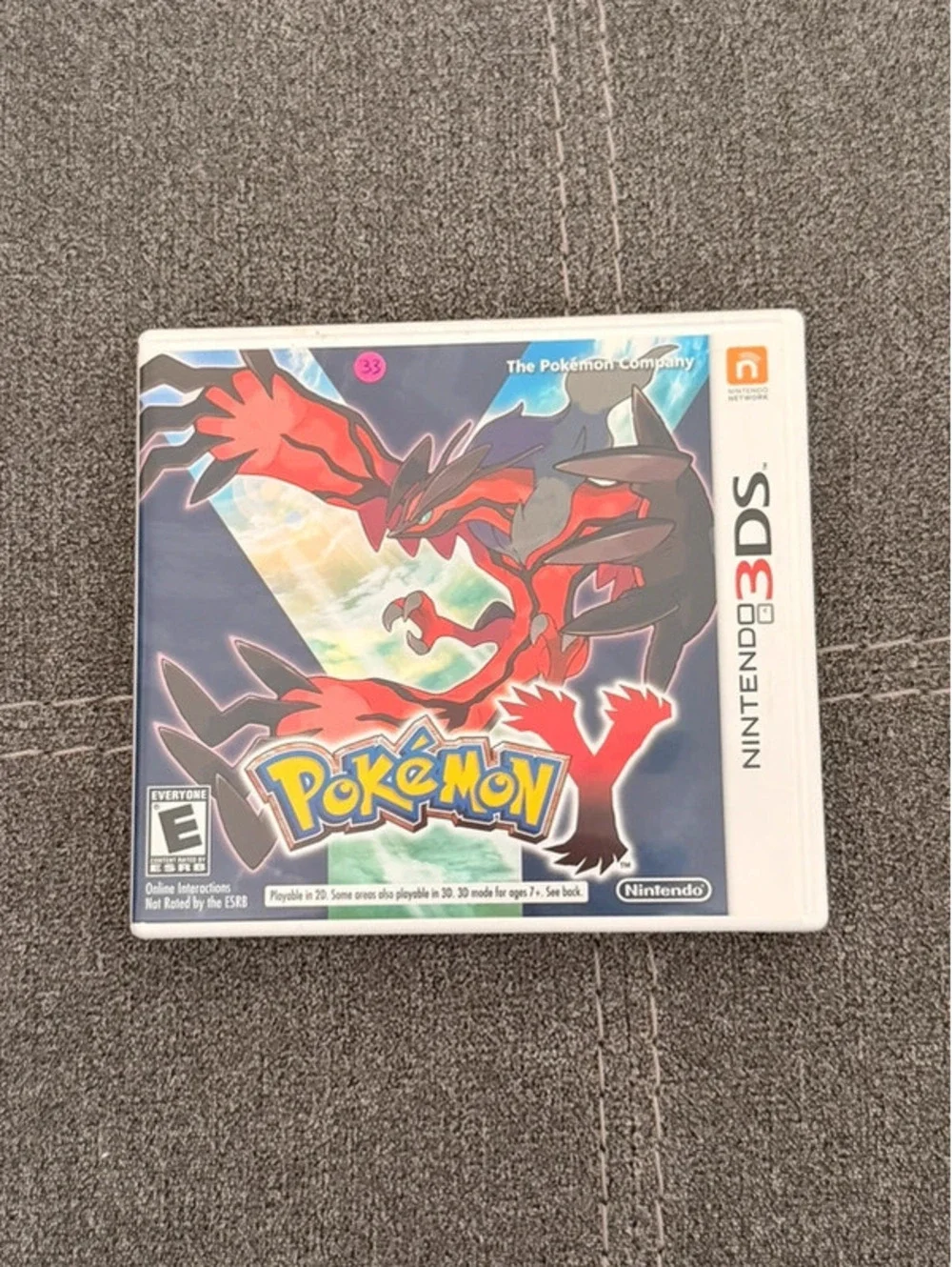 Pokémon Y for Nintendo 3DS